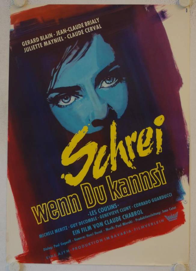 The Cousins original release german movie poster